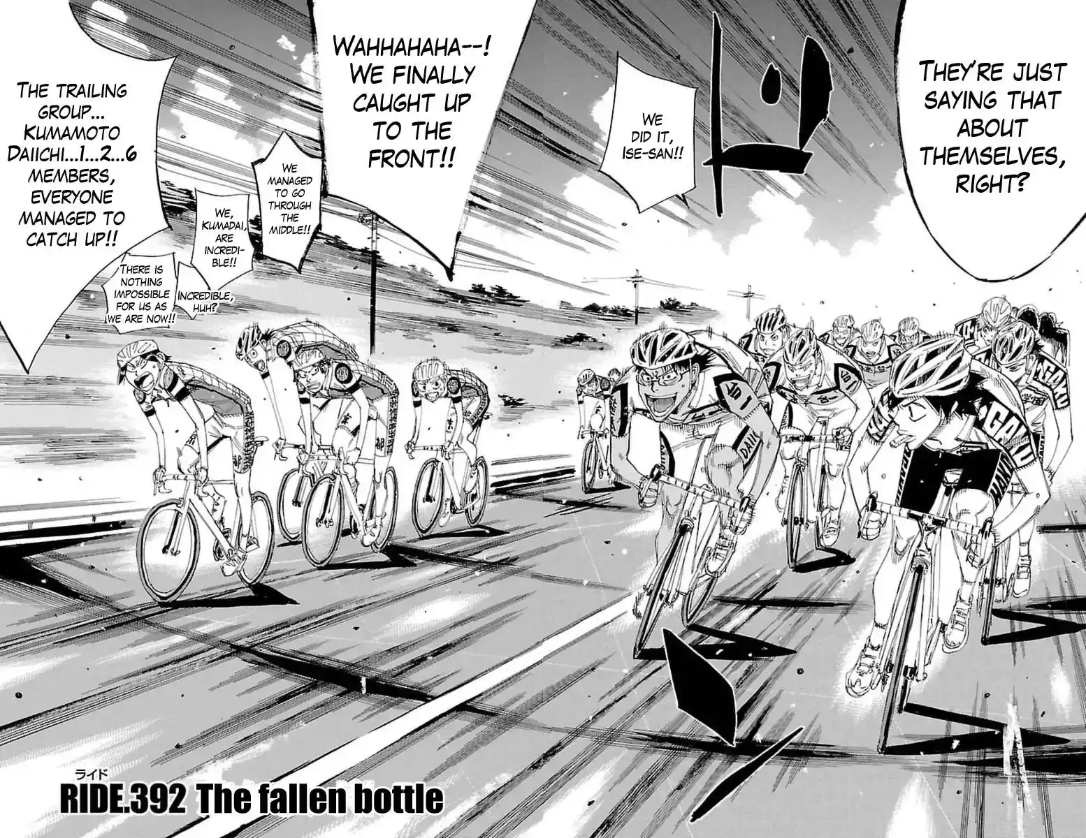 Yowamushi Pedal Chapter 392 6